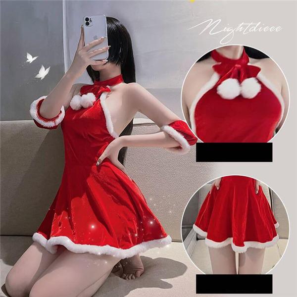 クリスマス衣装 コスチューム 2点セット サンタ服装 演出服 レディース 女の子 サンタワンピース 可愛い コスプレ 仮装 イベント |  | 02