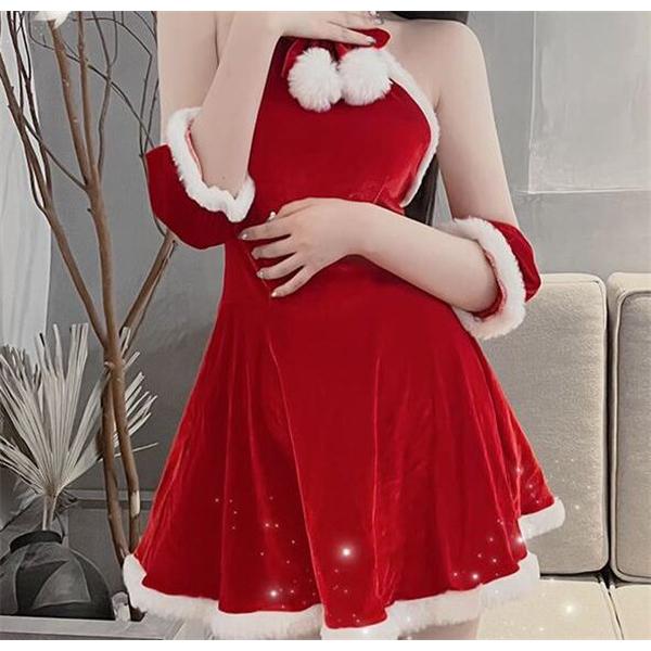 クリスマス衣装 コスチューム 2点セット サンタ服装 演出服 レディース 女の子 サンタワンピース 可愛い コスプレ 仮装 イベント |  | 09
