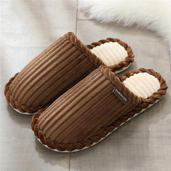 スリッパ メンズ レディース 男女兼用 ルームシューズ 柔らかい エスニック オフィス 来客用 室内 ぺたんこ 軽量 履きやすい ストライプ柄 蝶結び |  | 09