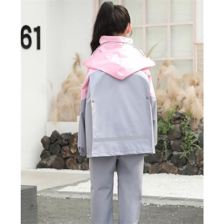 レインコート キッズ 子供 レインウェア 上下セット 2点セット 雨具