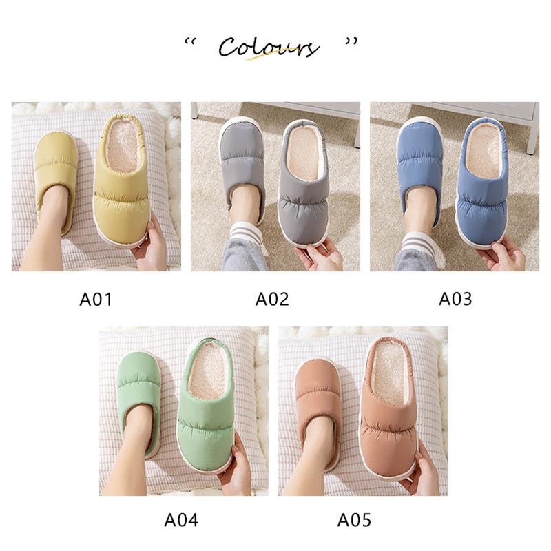 スリッパ レディース メンズ 男女兼用 ルームシューズ 柔らかい 暖かい ダウン 来客用 室内 裏起毛 軽量 履きやすい ふわふわ 冷え対策 可愛い |  | 06