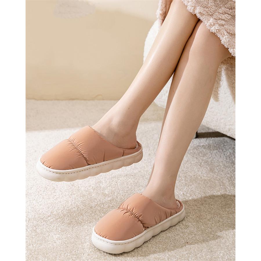 スリッパ レディース メンズ 男女兼用 ルームシューズ 柔らかい 暖かい ダウン 来客用 室内 裏起毛 軽量 履きやすい ふわふわ 冷え対策 可愛い |  | 11