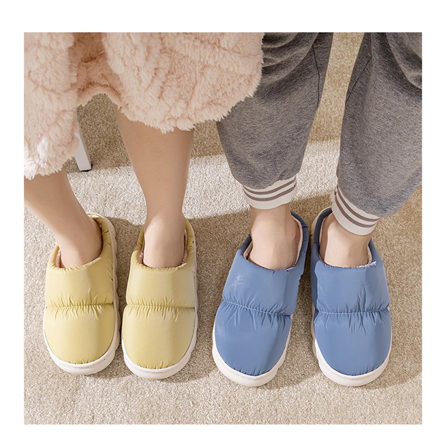 スリッパ レディース メンズ 男女兼用 ルームシューズ 柔らかい 暖かい ダウン 来客用 室内 裏起毛 軽量 履きやすい ふわふわ 冷え対策 可愛い |  | 12