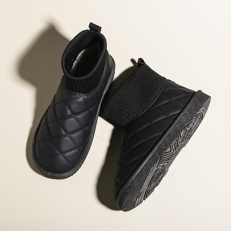 ムートンブーツ レディース ボアシューズ 菱形柄 裏ボア 裹起毛 滑り止め フラット 歩きやすい 暖かい 新作 可愛い アウトドア |  | 16