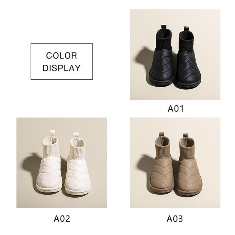 ムートンブーツ レディース ボアシューズ 菱形柄 裏ボア 裹起毛 滑り止め フラット 歩きやすい 暖かい 新作 可愛い アウトドア |  | 04