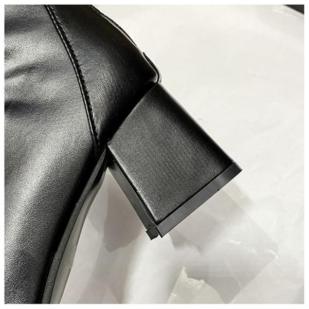 ブーツ レディース カジュアルシューズ ハイカット 厚底 ビジネス 靴