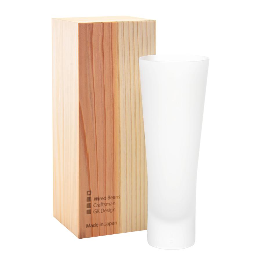 生涯を添い遂げるグラス ビールグラス ビアグラス ビア フロスト 杉箱入り 職人技 ギフト プレゼント 日本製 グッドデザイン賞 |  | 01