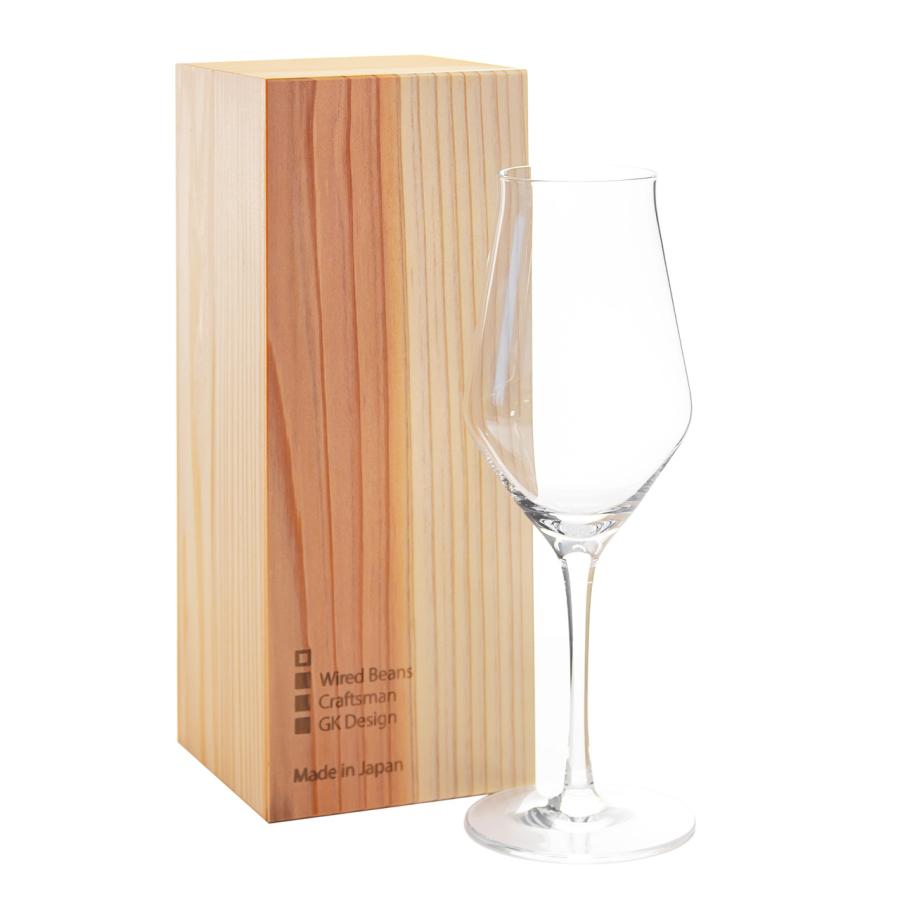 生涯を添い遂げるグラス ワイングラス シャンパーニュ k 国産杉箱 職人技 ギフト プレゼント 日本製 グッドデザイン賞 |  | 01