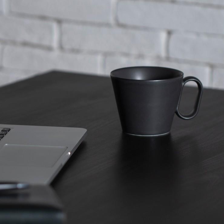 生涯を添い遂げるマグ マグカップ 有田焼 レギュラー ブラックマット 佐賀県 ギフト プレゼント 日本製 グッドデザイン賞 コーヒーカップ |  | 03