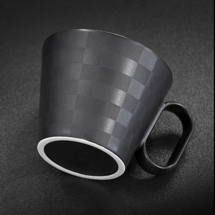 生涯を添い遂げるマグ マグカップ 有田焼 市松 ブラックマット 佐賀県 ギフト プレゼント 日本製 グッドデザイン賞 コーヒーカップ |  | 06