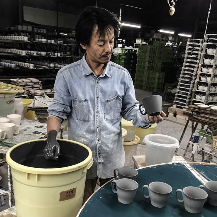 生涯を添い遂げるマグ マグカップ 有田焼 市松 佐賀県 ホワイトマット ギフト プレゼント 日本製 グッドデザイン賞 コーヒーカップ |  | 05