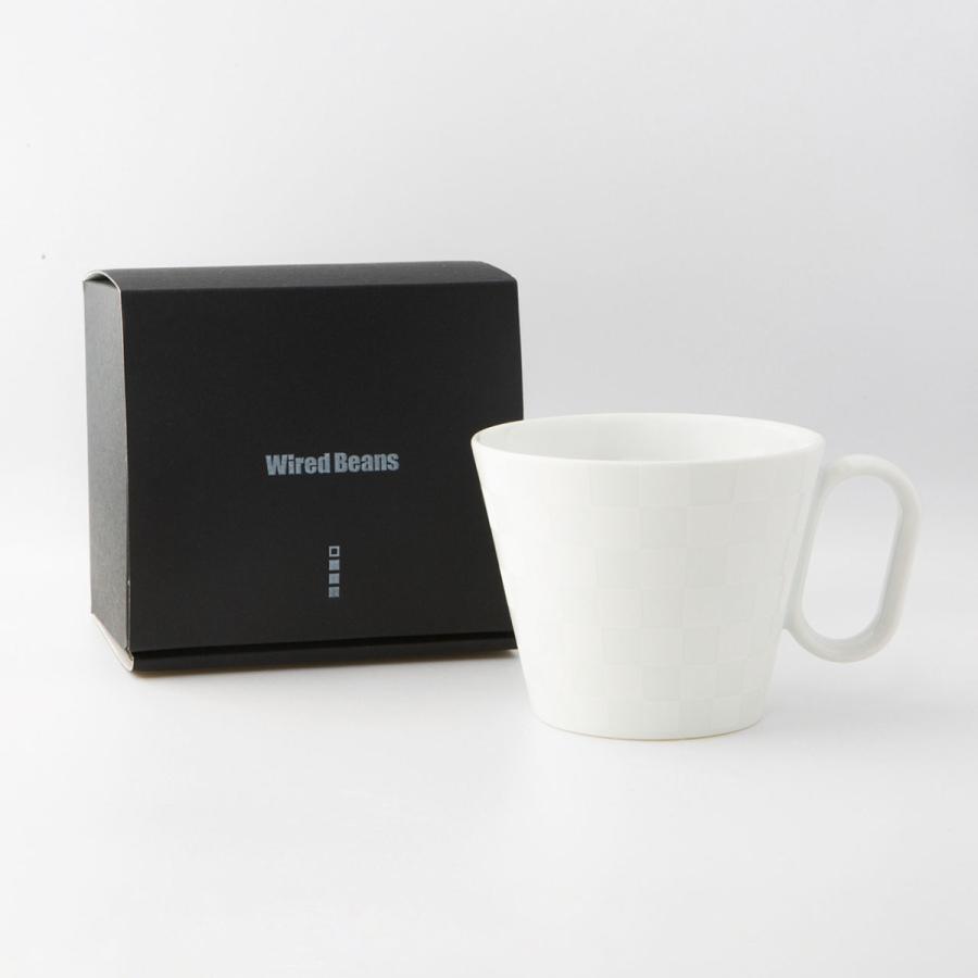 生涯を添い遂げるマグ マグカップ 有田焼 市松 佐賀県 ホワイトマット ギフト プレゼント 日本製 グッドデザイン賞 コーヒーカップ |  | 06