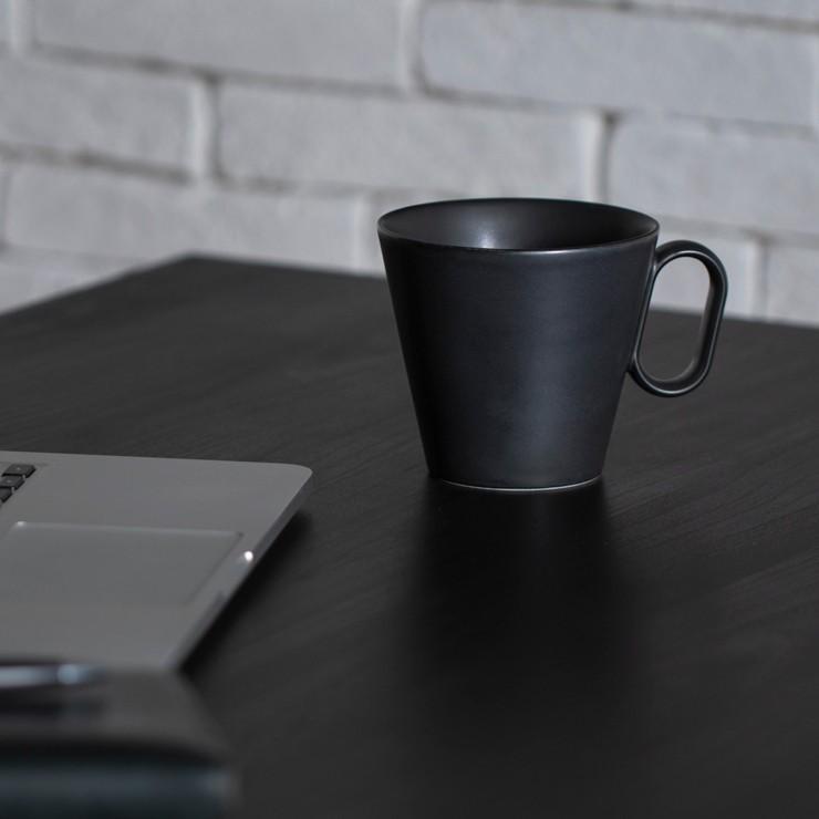 生涯を添い遂げるマグ マグカップ 有田焼 ラージ ブラックマット 佐賀県 ギフト プレゼント 日本製 グッドデザイン賞 コーヒーカップ |  | 03