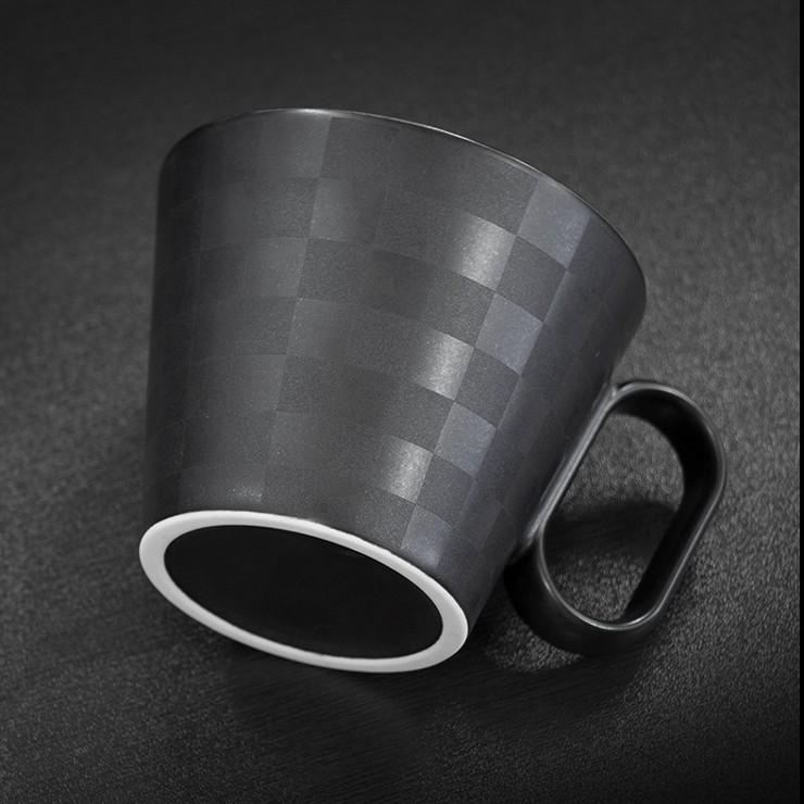 生涯を添い遂げるマグ マグカップ 有田焼 市松 ペアセット ブラックマット・ホワイトマット ギフトボックス コーヒーカップ ペアギフト |  | 03