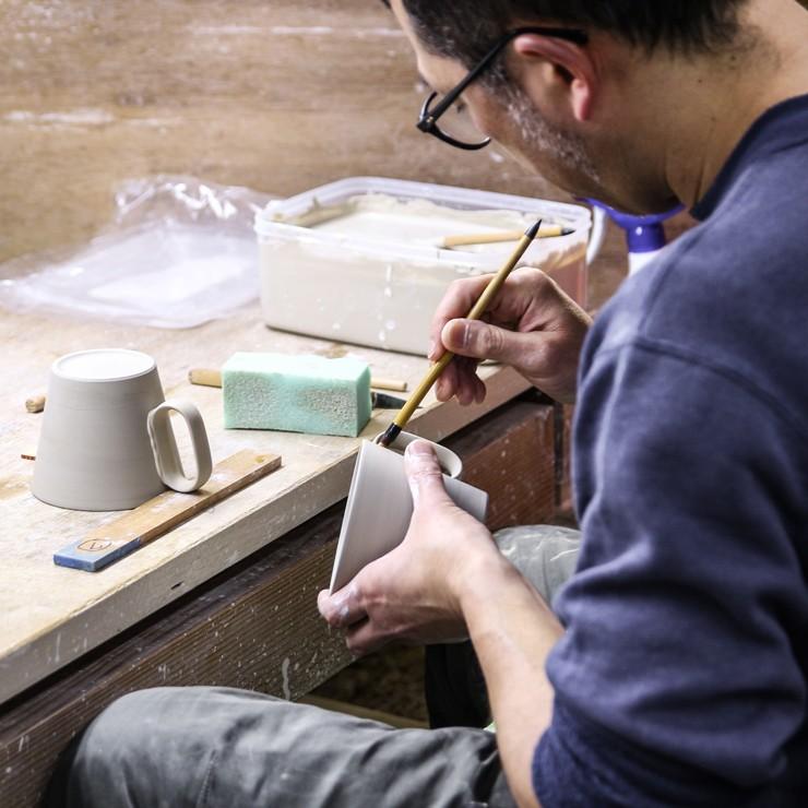 生涯を添い遂げるマグ マグカップ 京焼 花結晶 ペアセット 銀藤・ベージュ 京都府 ギフトボックス プレゼント グッドデザイン賞 コーヒーカップ |  | 09