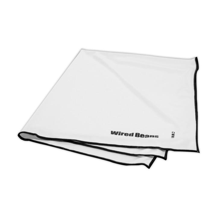 Wired Beans マイクロファイバークロス グラスクリーニング用クロス お手入れ用品 グラス拭き キッチン ふきん 布巾 | 