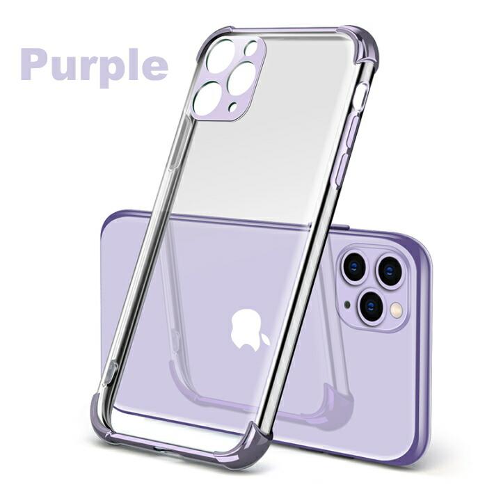 iPhone 在庫売り尽くし ケース クリア 透明 メタリック おしゃれ 耐 