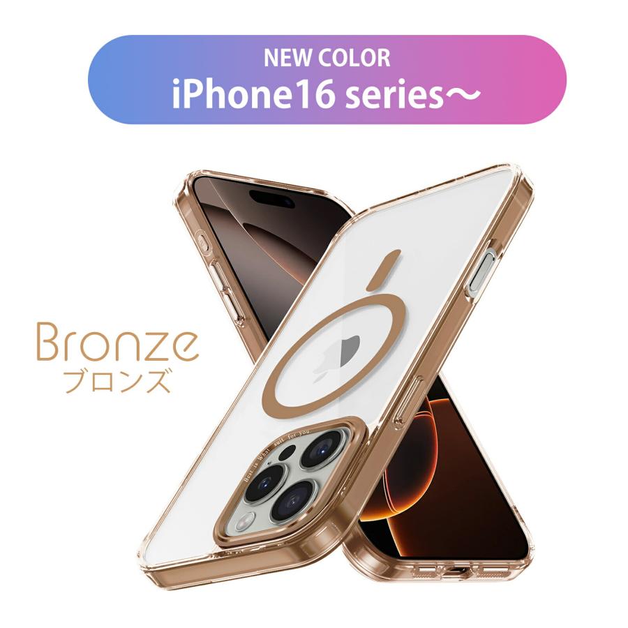 iPhone ケース クリア ワイヤレス 充電 マグネット TPU iPhone 17 16 15 14 13 12 11 Pro Max Plus MagSafe マグセーフ 人気 ランキング おしゃれ ブランド 韓国 | iPhone | 04