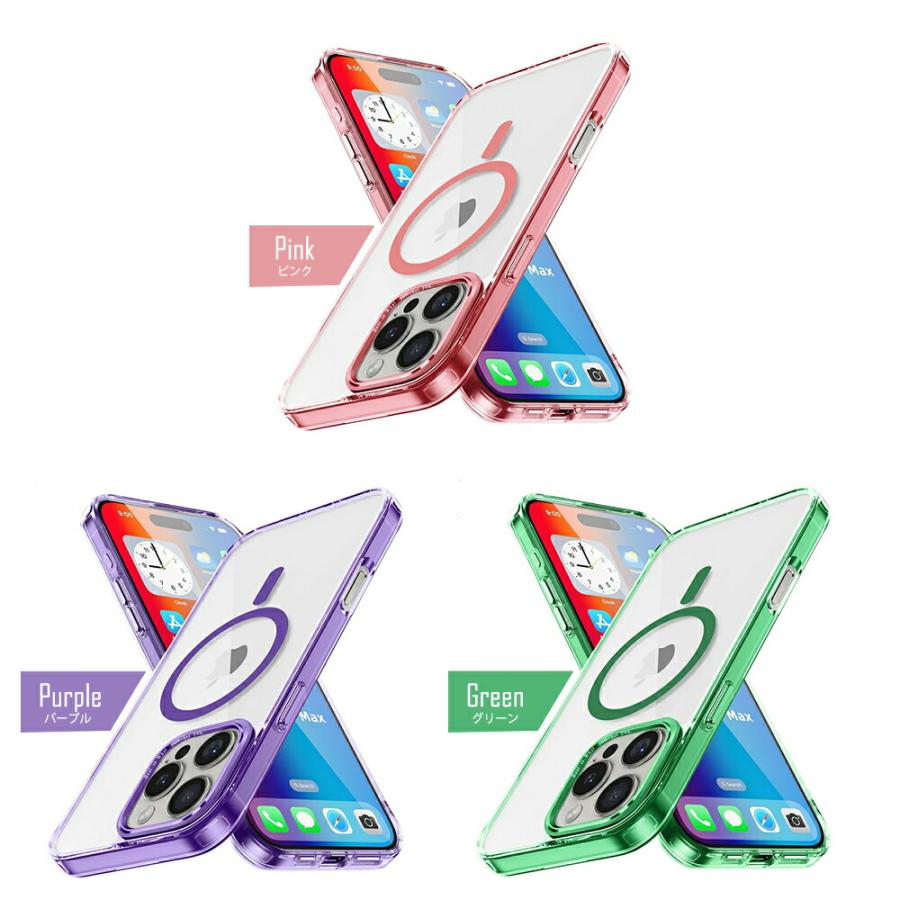 iPhone ケース クリア ワイヤレス 充電 マグネット TPU iPhone 17 16 15 14 13 12 11 Pro Max Plus MagSafe マグセーフ 人気 ランキング おしゃれ ブランド 韓国 | iPhone | 17