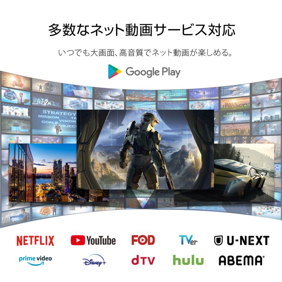 WIS（ウィズ） WIS Android TV チューナーレスTV 24インチ チューナー