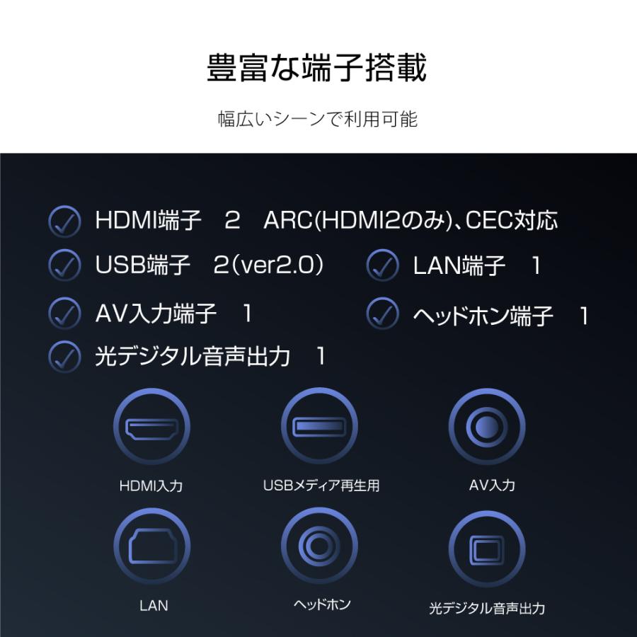 WIS Android TV チューナーレスTV 32インチ WIS 32インチgoogleチューナーレスTV 32GTN 1台（直送品） - アスクル