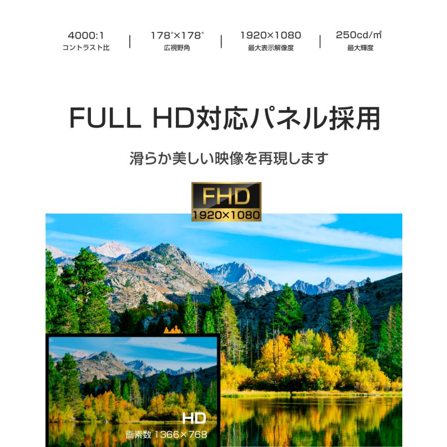 WIS（ウィズ） テレビ 22型 FHD 液晶テレビ 22インチ 地上デジタル 外