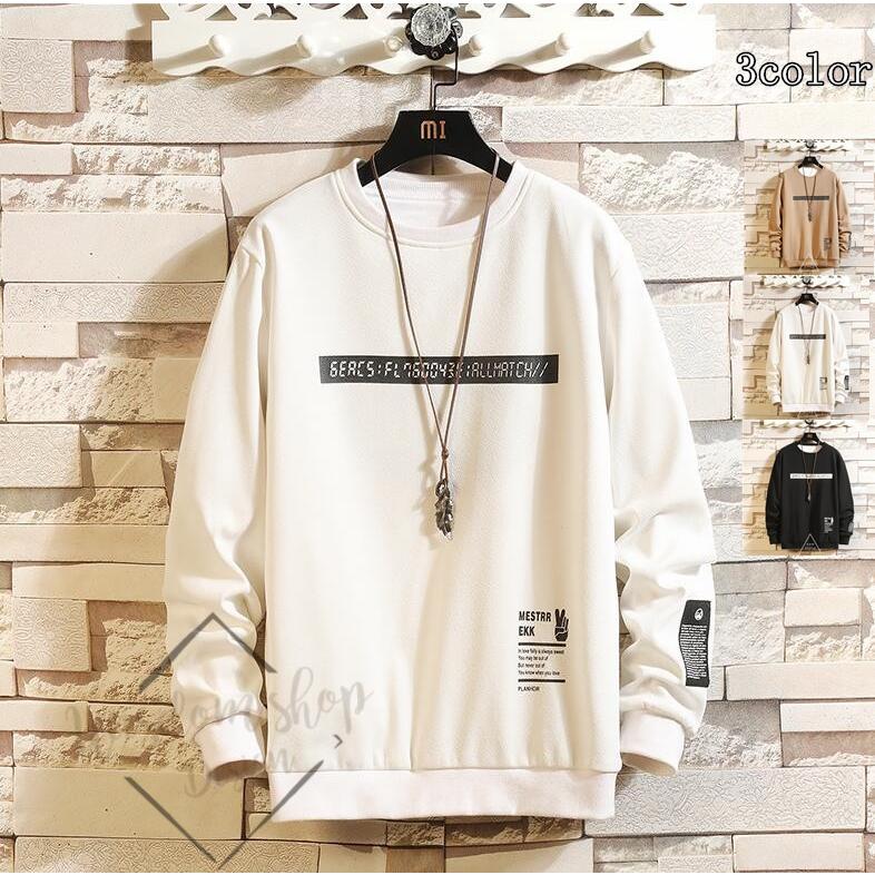 激安トレーナー メンズ Tシャツ 春服 ビッグシルエット プルオーバー メンズトレーナー 長袖 メンズファッション 春秋服 春物 新作 Ww10 ウィズダムショップ 通販 Yahoo ショッピング