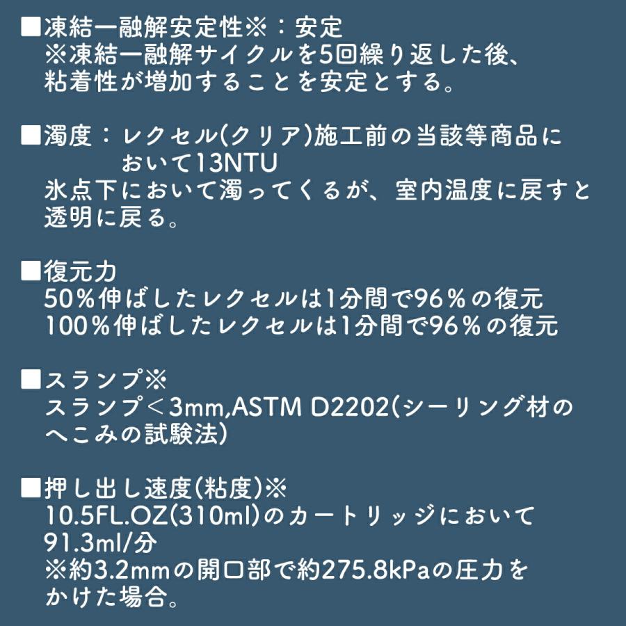 コーキング レクセル クリア 310ml ×12本 Lexel 10.5fl.oz サシュコ