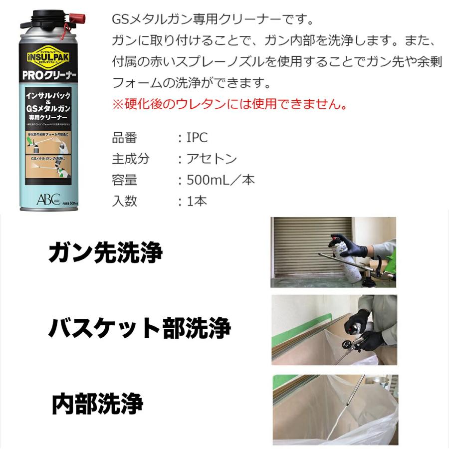 ウレタンフォームガン インサルパック GSメタルガンS(軽量タイプ ウレタンフォームガン インサルパック GSメタルガンS(軽量タイプ