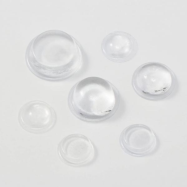 3M ドア 防音 しっかりつくクッションゴム 透明 22粒 7.9mm×2.2mm CS