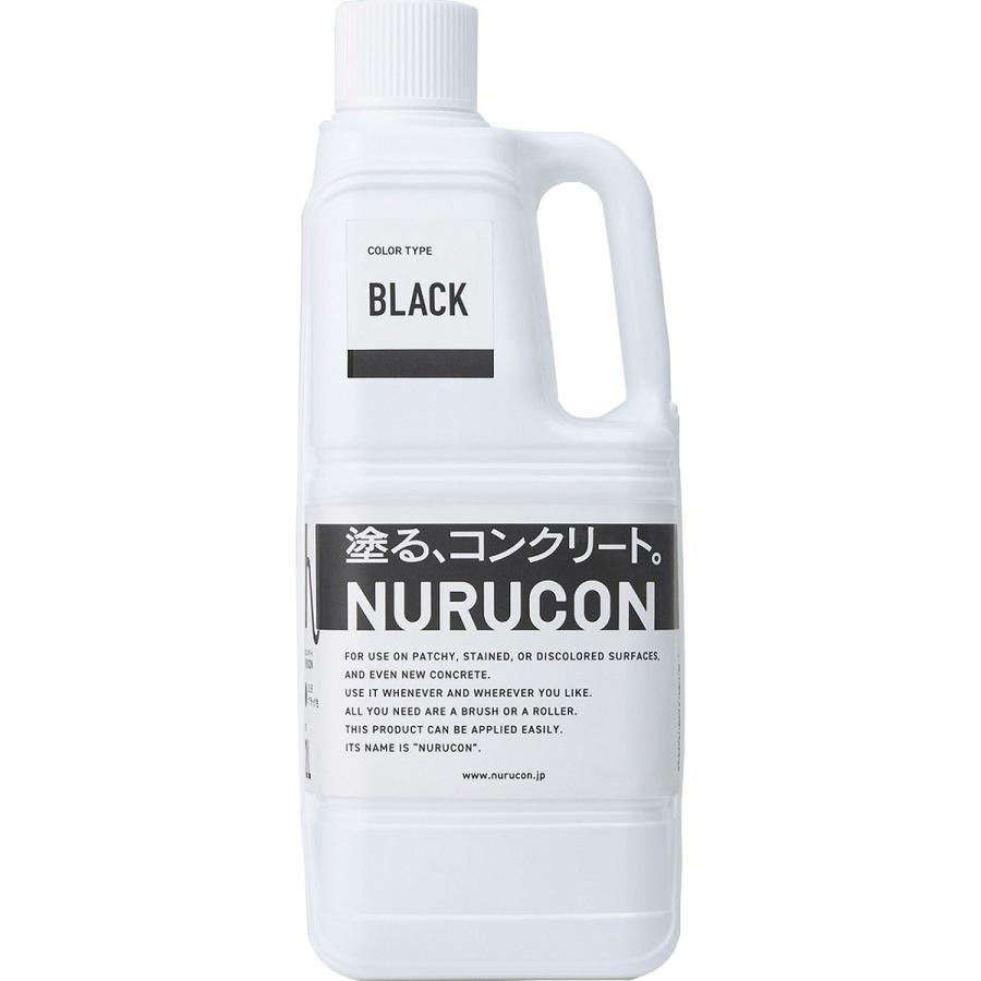 塗料 ヌルコン 2L ブラック タイハク by QUEBIC ペンキ 水性塗料 水性 