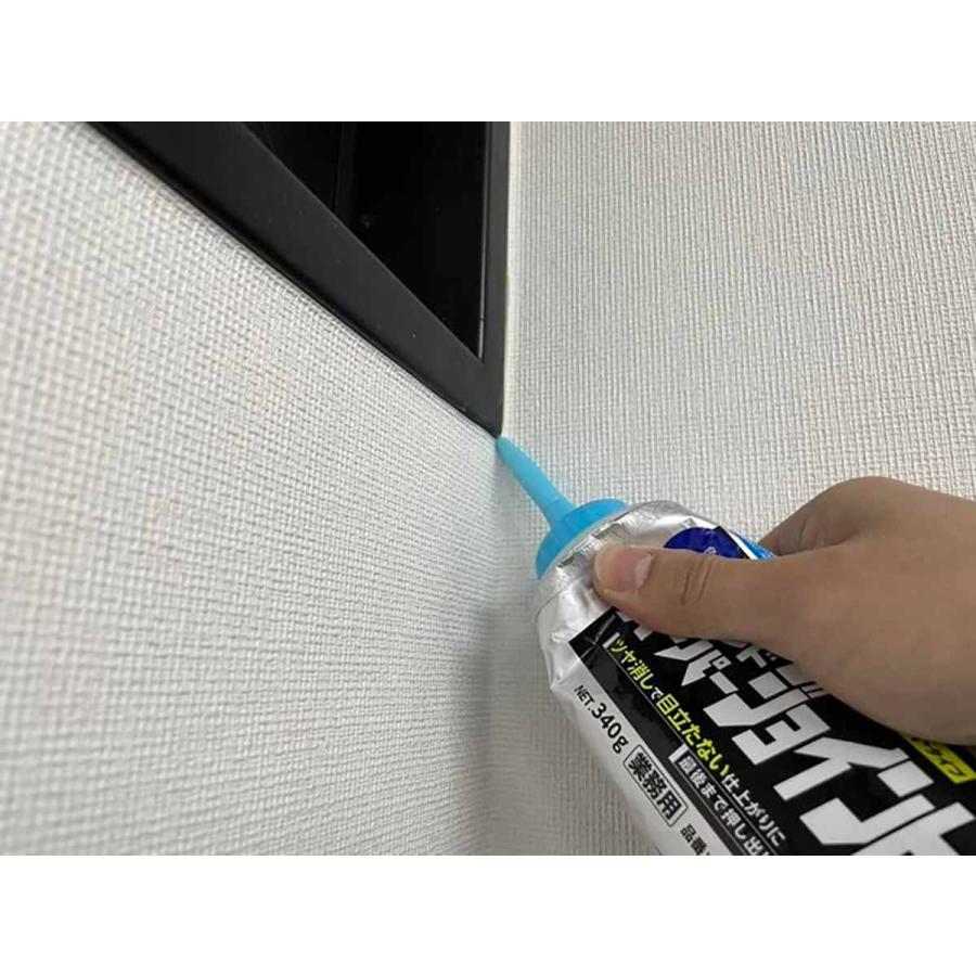 コーキング ボンド スーパージョイントX ホワイト 500g コニシ