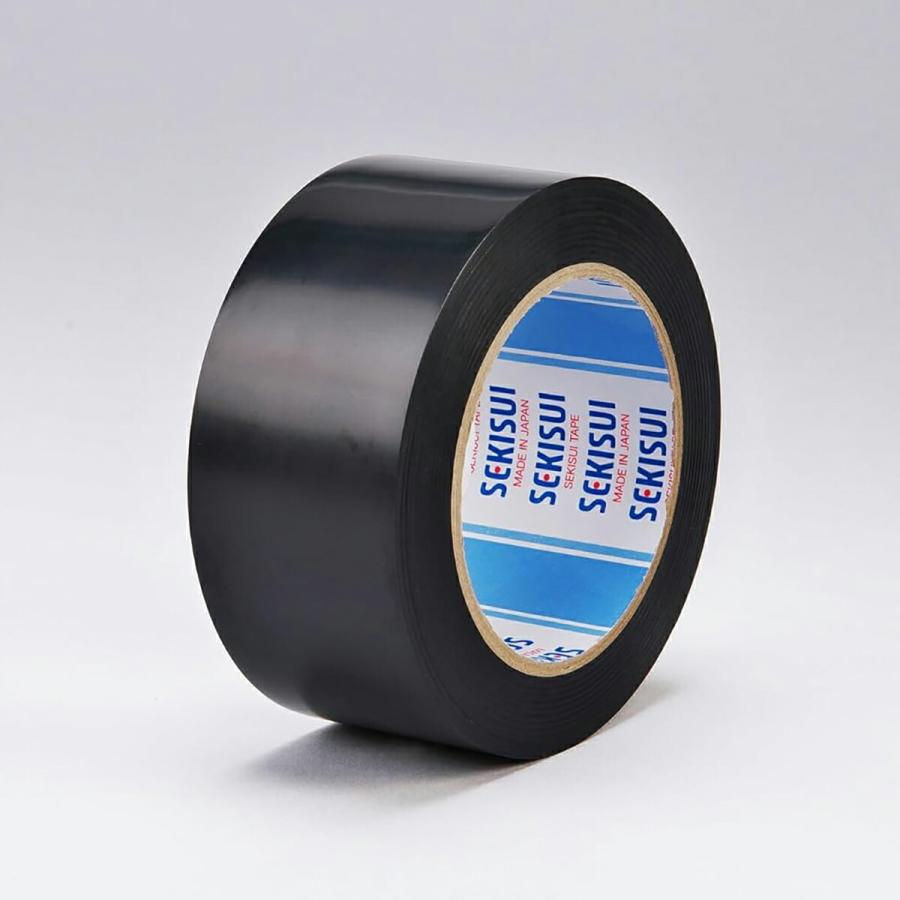 セキスイ OPPテープ ゴムマット固定用テープ No.836 黒 ×30巻 幅50mm