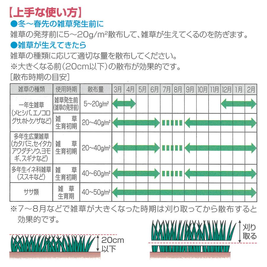 除草剤 カダン 除草王シリーズ オールキラー粒剤 7kg×3袋 フマキラー 除草剤 除草王 除草剤 顆粒 除草剤 粒剤 除草剤 強力 業務用 簡単除草 雑草防除_3