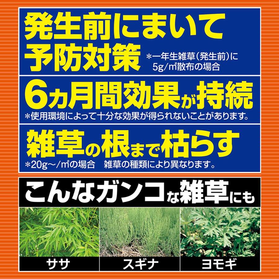 除草王 除草剤 カダン 除草王シリーズ オールキラー粒剤 3kg