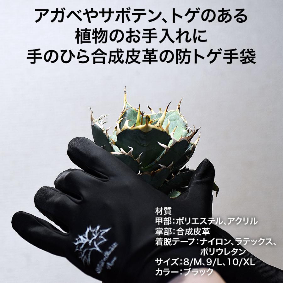 東和コーポレーション 園芸用手袋 Withgarden Agave W435 ブラック