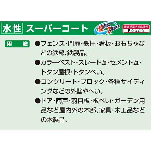 アサヒペン 水性塗料 水性スーパーコート 1/5L｜wise-life｜06