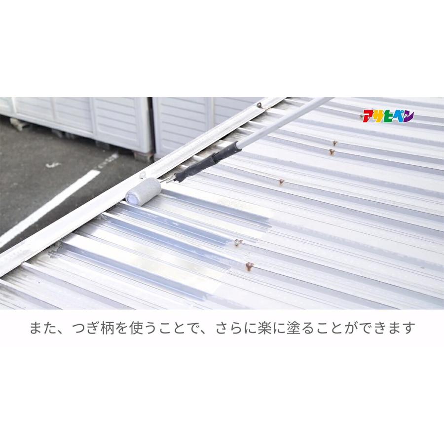 アサヒペン 塗料 油性シルバーペイント トタン用 6kg ×2缶 ペンキ 油性 