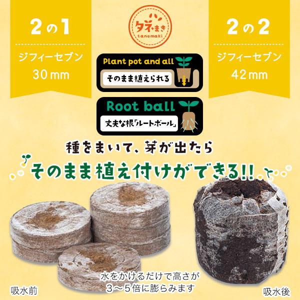 サカタのタネ（サカタノタネ） そのまま植えられる土ポット ジフィー
