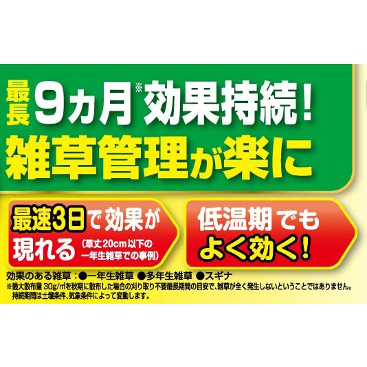 クサノンEX粒剤 5kg 住友化学園芸 まくだけ簡単除草 長く効く除草剤 まきやすい除草剤 根まで枯らす除草剤 雑草予防 雑草防除 除草剤｜wise-life｜06