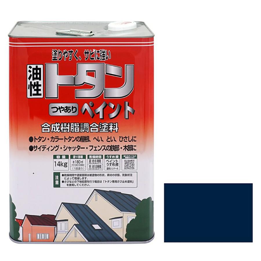ニッペホームオンライン 塗料 トタンつやありペイント ナスコン 14kg