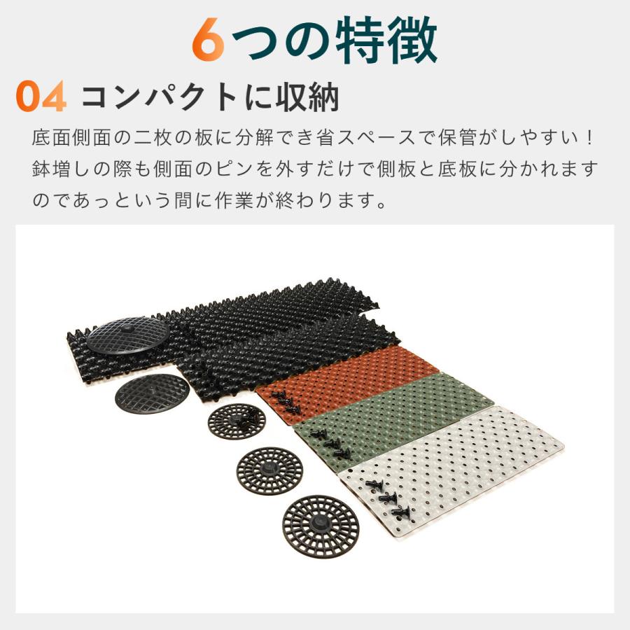 まとめ買い 7個入 ルートプラスポット ブラック 7.5L GSAP200M 南榮工業 RootPlusPOT プラスチック鉢 送料無料 代金引換不可_5