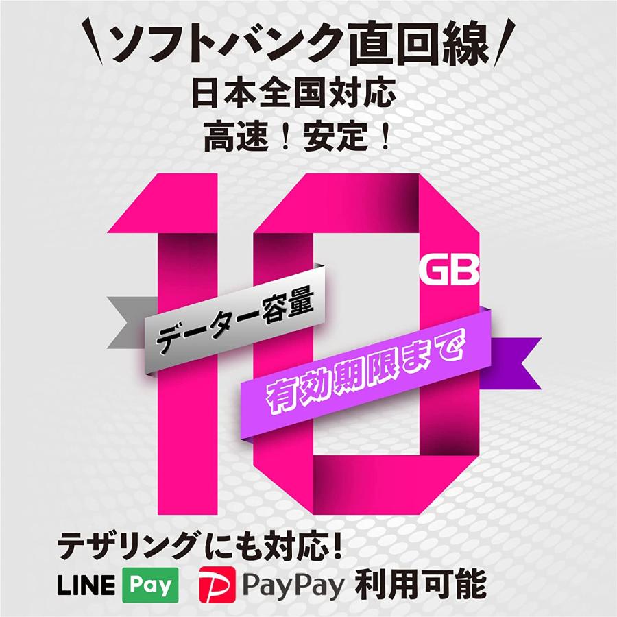 公式通販店舗 Softbank回線プリペイド 有効期限６ヶ月SIMカード SIM50GB／月 その他