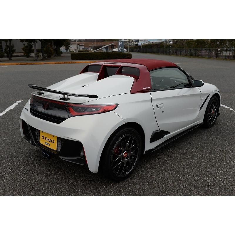 S660用 ウイングリフトアップステー ガーニッシュカバーウイング 純正カラー仕様 送料無料 18年以降アクティブスポイラー非対応 S Wise Craft Works 通販 Yahoo ショッピング