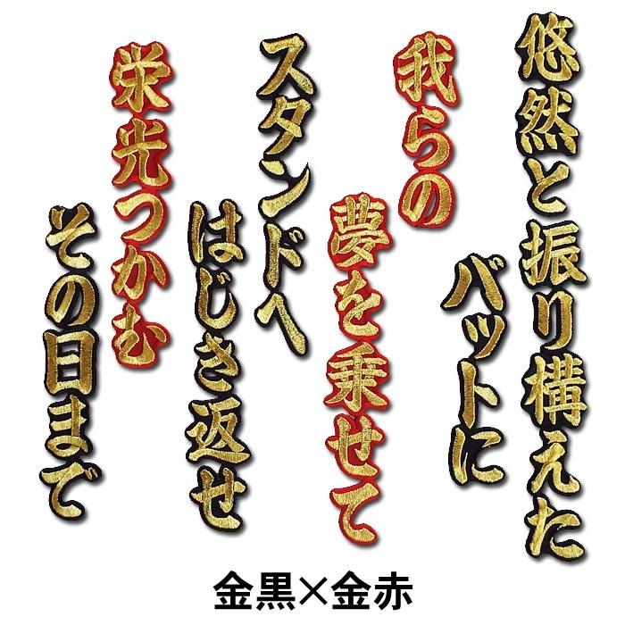 阪神タイガース 大山悠輔ヒッティングマーチ（応援歌）ワッペン｜wiseimpact