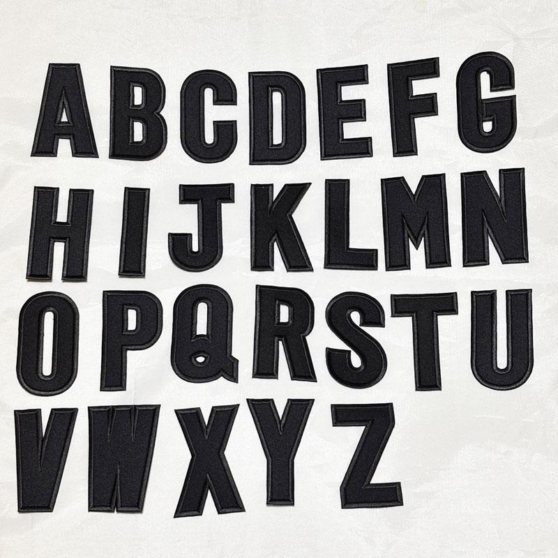 阪神タイガースアルファベットワッペン（現行版・黒地黒縁） |  | 01