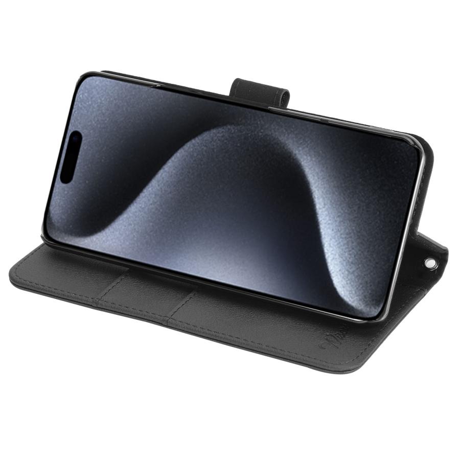 wisers ストラップ2種付 スマホケース Apple iPhone 15 Pro Max 専用 