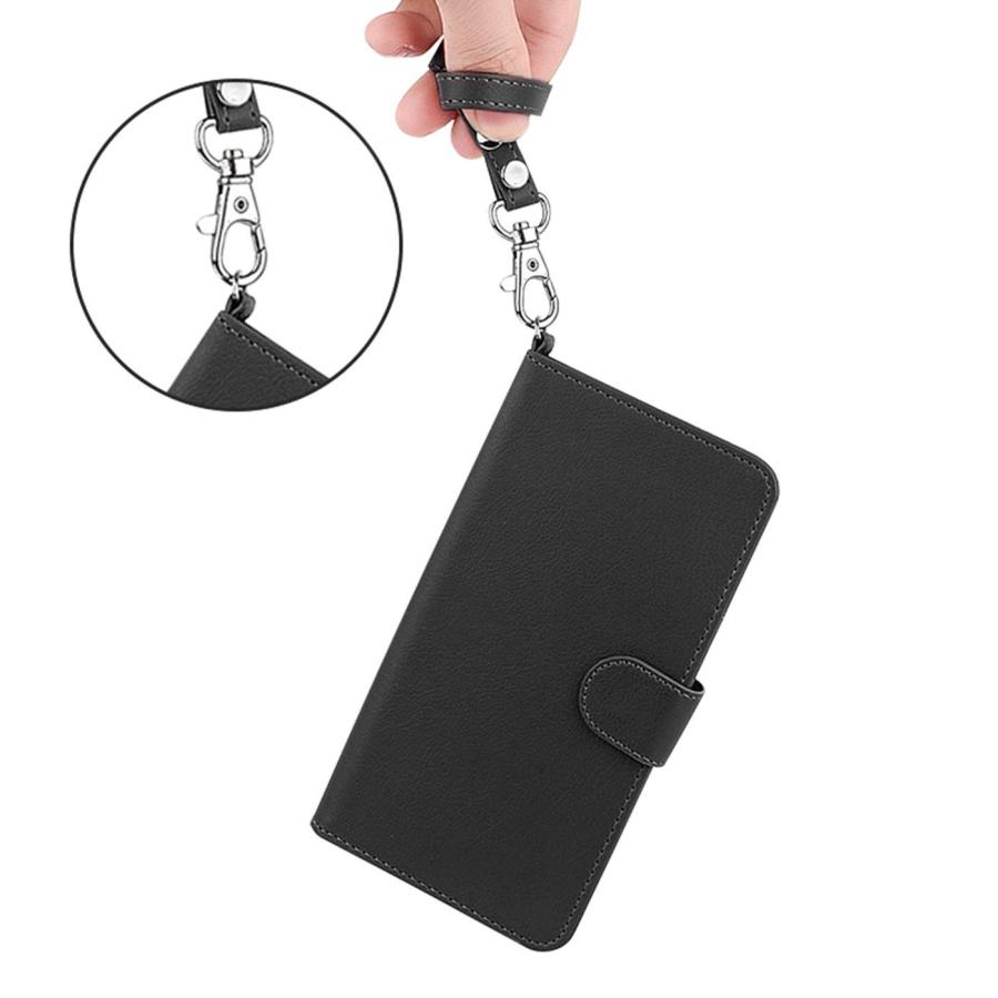 wisers Xiaomi 14T ケース 手帳型 スマホケース 対応 (全4色) ストラップ 2種付き ( ハンドストラップ / ネックストラップ | Wisers | 06