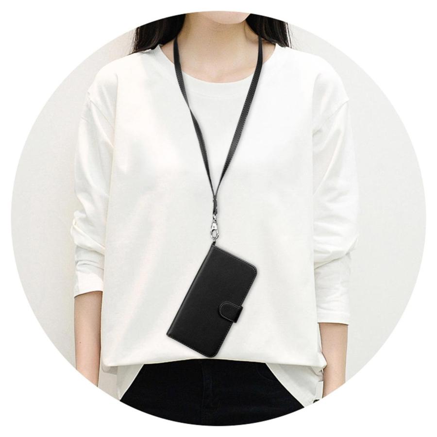 wisers Xiaomi 14T ケース 手帳型 スマホケース 対応 (全4色) ストラップ 2種付き ( ハンドストラップ / ネックストラップ | Wisers | 07