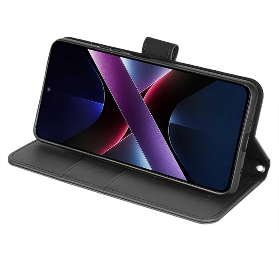 wisers Xiaomi POCO X7 Pro ケース 手帳型 スマホケース 対応 (全4色 